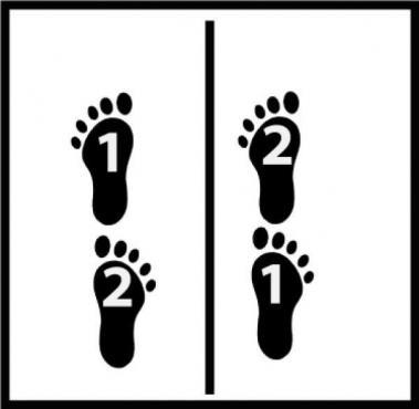 Lateral Scissors (Off-Ice) diagram