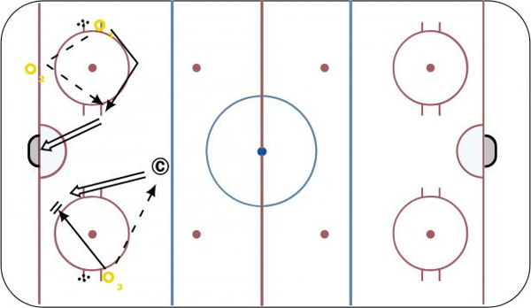 Pepper Drive 2 Puck High/Low diagram