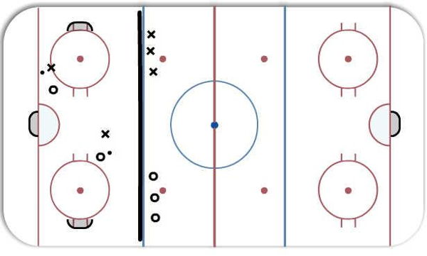 FRENCH SCRIMMAGE diagram