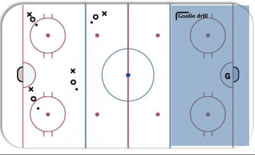 Puck Protection Hockey Drill