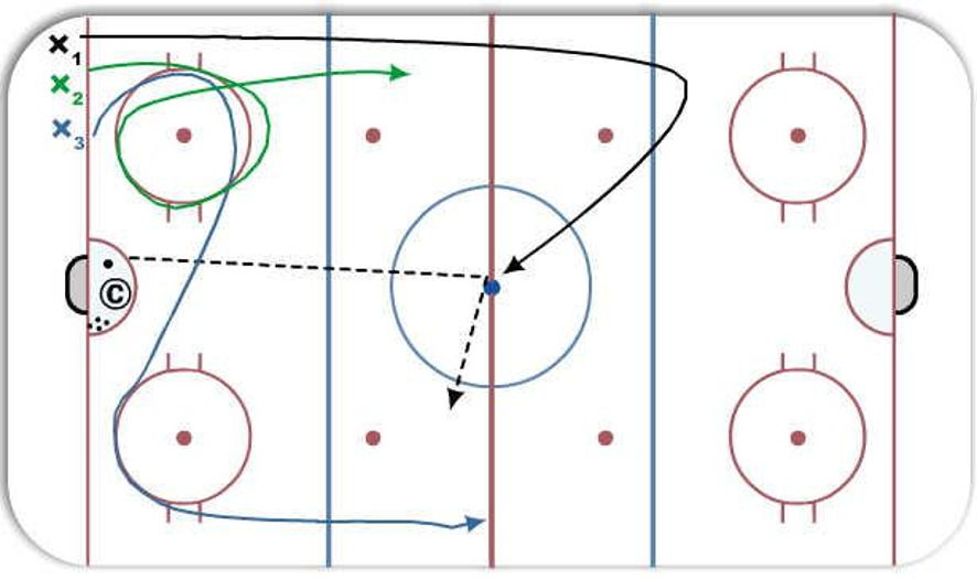 Willow Tip Hockey Drill