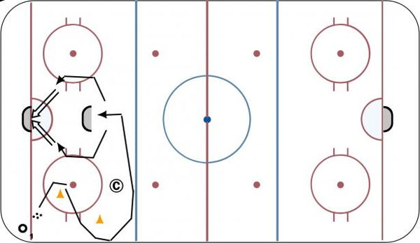 Net Drive Walk-Out diagram